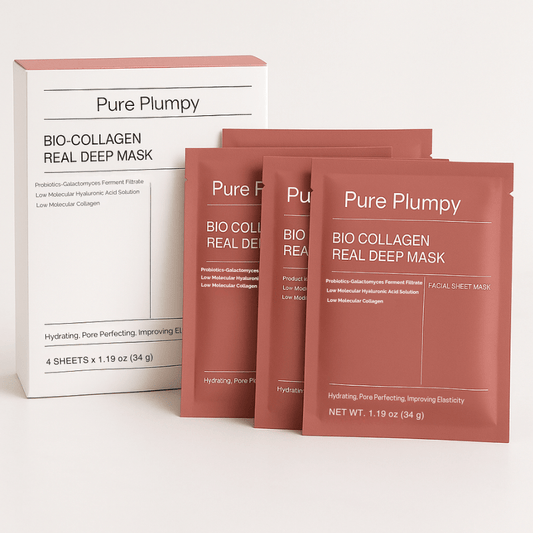 Maschera in Hydrogel al Bio - Collagene Coreano - PURE PLUMPY